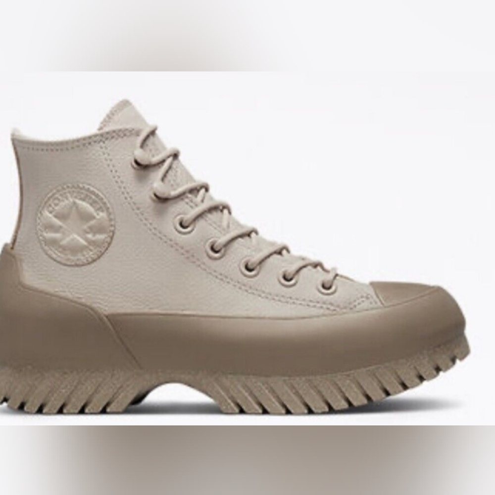 Leather converse shoes - Picture 4 of 11